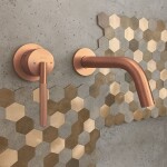 REA - Podomítková baterie Argon Brush Copper + BOX REA-B2093