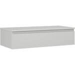 MEXEN/S - Orio koupelnová skříňka pod umyvadlo 100 cm s deskou, 1 šuplík, šedá mat 91A10-10023-1-BFC62