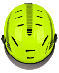 Etape dětská lyžařská přilba RIDER PRO, žlutá fluo (technologie In-mold, velikost S (53-55cm))