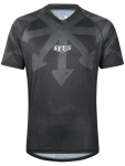Dres MTB CYCOLOGY Chaos, pánský, krátký rukáv (Motiv Chaos, velikost L)