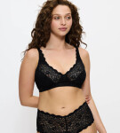 AMOURETTE – Podprsenka bez kostic s hebkým žakárem a LYCRA® Triumph BLACK 95B