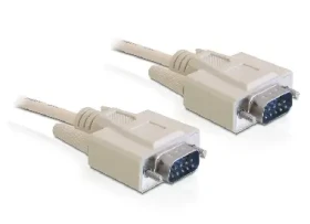 Delock sériový propojovací kabel RS-232, Sub-D9 samec - samec / 1 m (82980)