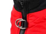 Rainy obleček pro psa na zip Barva: Černo-oranžová, Délka zad (cm): 69, Obvod hrudníku: 88 - 94 cm