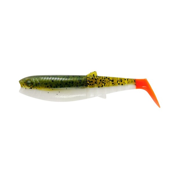 Savage Gear Gumová Nástraha Cannibal Shad Olive Hot Orange - 6,8cm 3g,Savage Gear Gumová Nástraha Cannibal Shad Olive Hot Orange - 6,8cm 3g
