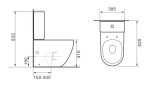 Erga Torre, WC kombi mísa 620x385x835 mm, Tornado 2.0 + toaletní sedátko, bílá lesklá, ERG-V03-TORRE-TO2-WH