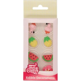 Cukrové zdobení 8ks Tropical - FunCakes