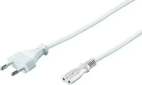MicroConnect Power Cord EU C - C7 1.5m bílá (PE030715W)