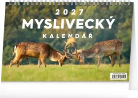 NOTIQUE Myslivecký 2027 / Stolní kalendář / 23,1 × 14,5 cm