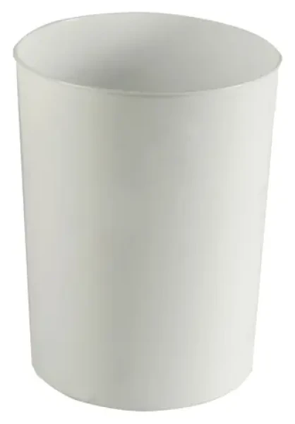 Denox Papper odpadkový koš 11 l bílý / plast