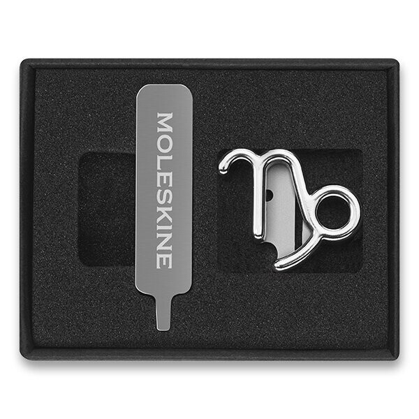 Ozdoba na zápisník Moleskine, symboly zvěrokruhu - Kozoroh (22. 12. - 20. 1.)