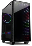 Inter-Tech X-608 Infinity Micro / Skříň / Tower / mATX / Tvrzené sklo / 120 mm RGB ventilátor (88881315)