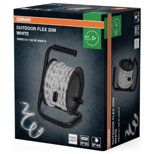 OSRAM 4099854449239 Kompletní sada LED pásku konektor 230 V 20 m studená bílá 1 ks