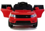 Mamido Dětské elektrické autíčko Land Rapid Racer červené