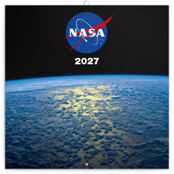 Nástěnný kalendář poznámkový 2027 Notique NASA, 30 x 30 cm