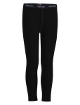 Dětské spodky ICEBREAKER Kids 200 Oasis Leggings, Black velikost: 10