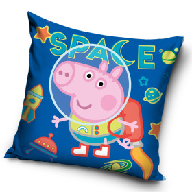 Dětský polštářek Prasátko Peppa Tomík Malý Astronaut