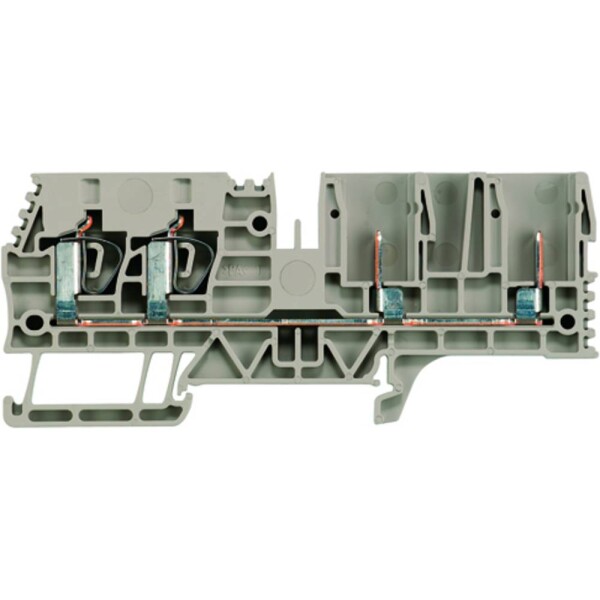 Weidmüller 1848350000 řadová svorka průchodky pružinová svorka Tmavě béžová 50 ks