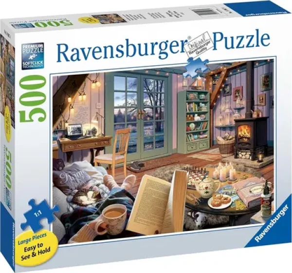 RAVENSBURGER Puzzle Útulné útočiště XXL