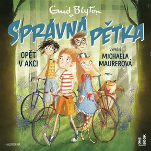 Správná pětka opět v akci - CDmp3 (Čte Michaela Maurerová) - Enid Blytonová