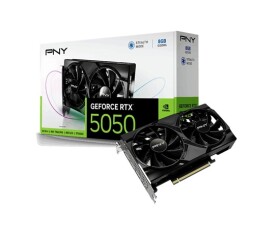 PNY VGA Nvidia GeForce RTX 5050 8GB Dual Fan, RTX 5050, 8GB GDDR6, 3xDP, 1xHDMI EDF_1096023