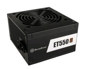 SilverStone ET500-B v1.2 550W / ATX / 120 mm / aktivní PFC / 80 Plus Bronze (SST-ET550-B v1.2)