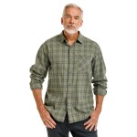 Bushman Pánská košile Glas, zelená XXXXL