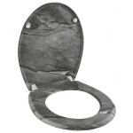 Duroplastové sedátko se zpomalovacím mechanismem AWD Interior Greystone 1490 AWD02181490