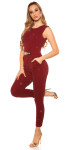 Sexy KouCla PaRtY TimE Glitter Jumpsuit barva ochre velikost XS