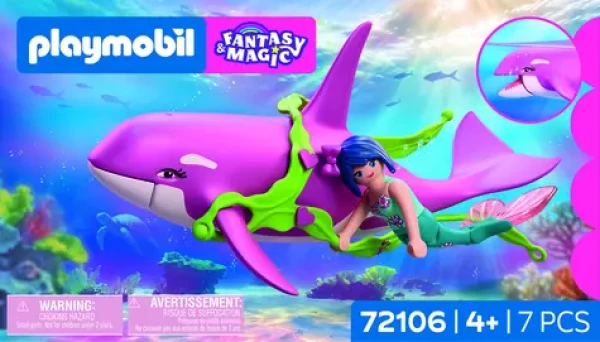 PLAYMOBIL 72106 Stavebnice Kosatka a mořská panna