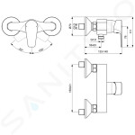 IDEAL STANDARD - Cerafine D Sprchová baterie, chrom BC493AA