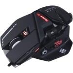 MadCatz R.A.T 6+ černá / Herní myš / Optická / 12000dpi / 11 tlačítek / USB / 1.8m / RGB (MR04DCINBL000-0)