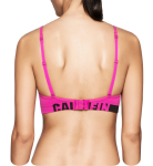 Podprsenka Seamless QF1631E-1KI fuchsiová - Calvin Klein fuchsia 80B