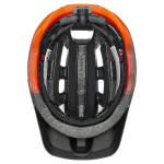 Cyklistická helma Uvex FINALE 2.0 TOCSEN, TITAN - ORANGE Mat 57-61cm