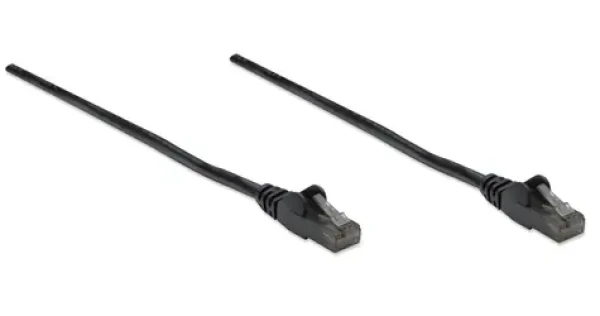 Intellinet černá / Patch kabel / Cat6 U/UTP / RJ45-RJ45 / 10 m (343794)