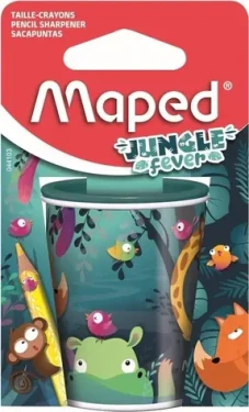 MAPED Kovové ořezávátko Can Jungle Fever (044103)