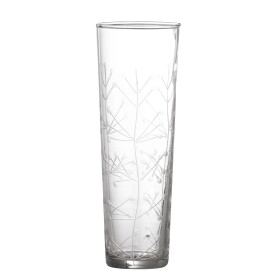 Bloomingville Sklenice Aki Recycled Glass 290 ml, čirá barva, sklo