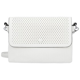 Trendy dámská koženková crossbody kabelka Kasandra, bílá