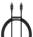Baseus CATYS-B01 Kabel USB-C (M) - USB-C (M) 1 m černá / 100W (CATYS-B01)