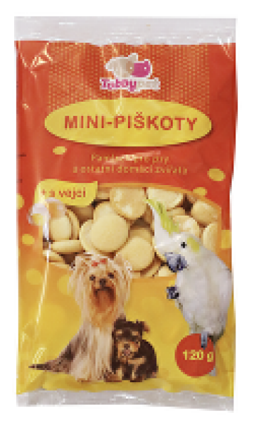 Piškoty TOBBY pro psy MINI 120g