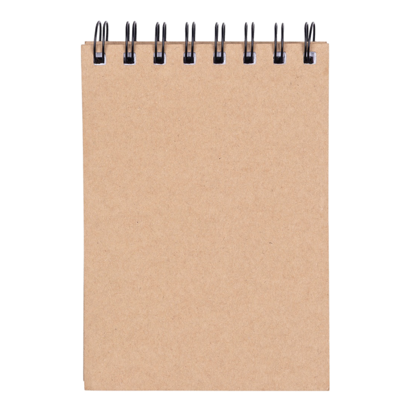 Office Products spirálový zápisník Craft, A6, 80 g, 80 listů, čtvereček - 8ks