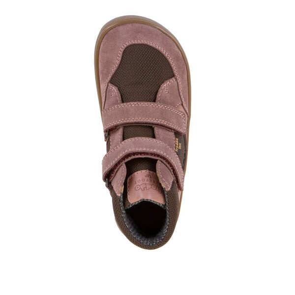 Dívčí celoroční kotníkové barefoot boty UP HILL TEX DARK PINK Froddo G3110281-9 - 30