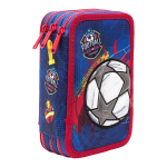 Colorino Colorino, RF067652, školní penál tříkomorový s výbavou, Football