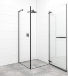 Sprchový kout obdélník 100x80 cm SAT TGD NEW SATTGDO80S100C SATTGDO80S100C