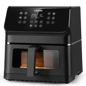 Cosori PREMIUM II Plus Chef edition černá / Horkovzdušná fritéza / 1725 W / 6.2L (CAF-P653-KEUR)