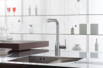 GROHE - Essence Dřezová baterie s výsuvnou sprškou, chrom 30270000