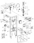 GROHE - Rapid SL Předstěnový instalační prvek pro závěsné WC, nádržka GD2, ovládací tlačítko Skate Air, alpská bílá 38764001