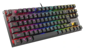 Genesis Thor 303 TKL RGB Outemu Red US černá / Herní mechanická klávesnice / USB (NKG-1882)