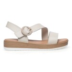 Sandály Lasocki WFA2719-3Z Přírodní kůže (useň) - Lícová