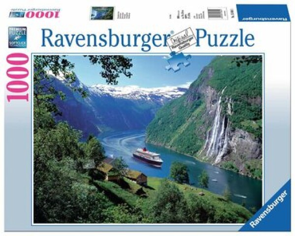 Ravensburger Norský fjord 1000 dílků