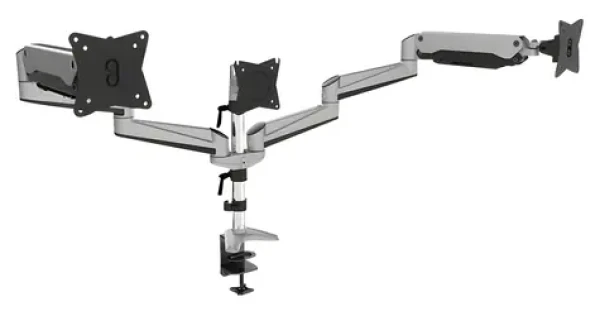 Digitus DA-90363 / Držák pro tři monitory / Do 27" / VESA 75x100 a 100x100 / Nosnost 3x 6 kg (DA-90363)